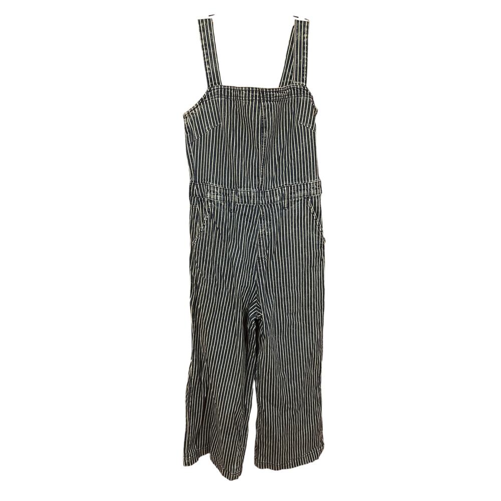 Train Conductor Universal Thread Navy Striped Ove… - image 1